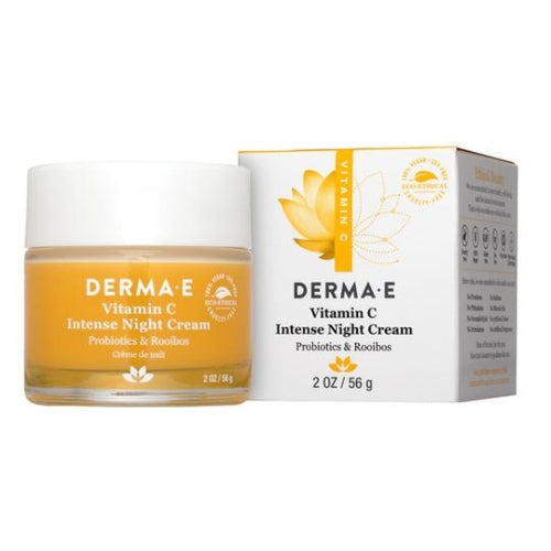 CREMA HIDRATANTE VITAMINA C NOCHE 56GR - DERMA E - Adrissa Beauty - Cuidado de la piel