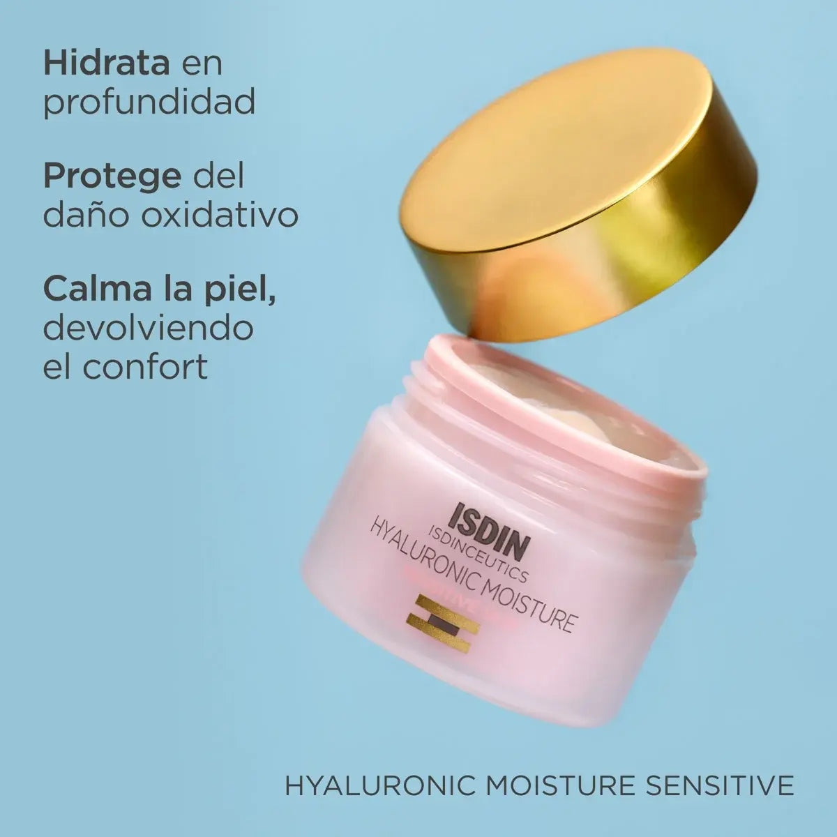 CREMA PREVENT HYALURONIC PIEL SENSIBLE 50GR - ISDIN - Adrissa Beauty - Cuidado de la piel