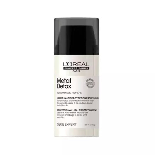 CREMA PROTECTOR METAL DETOX GLICOAMINE IONENE 100ML - LOREAL PROFESSIONNEL - Adrissa Beauty - Cuidado capilar