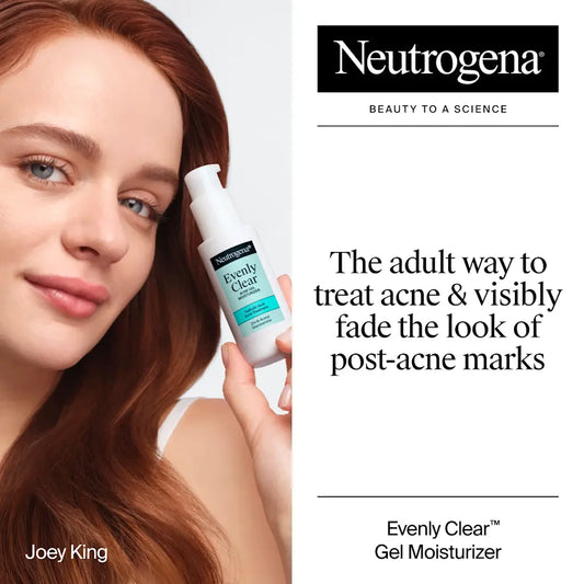 CREMA HIDRATANTE ACNE EVENLY CLEAR 50GR - NEUTROGENA - Adrissa Beauty - Cuidado de la piel