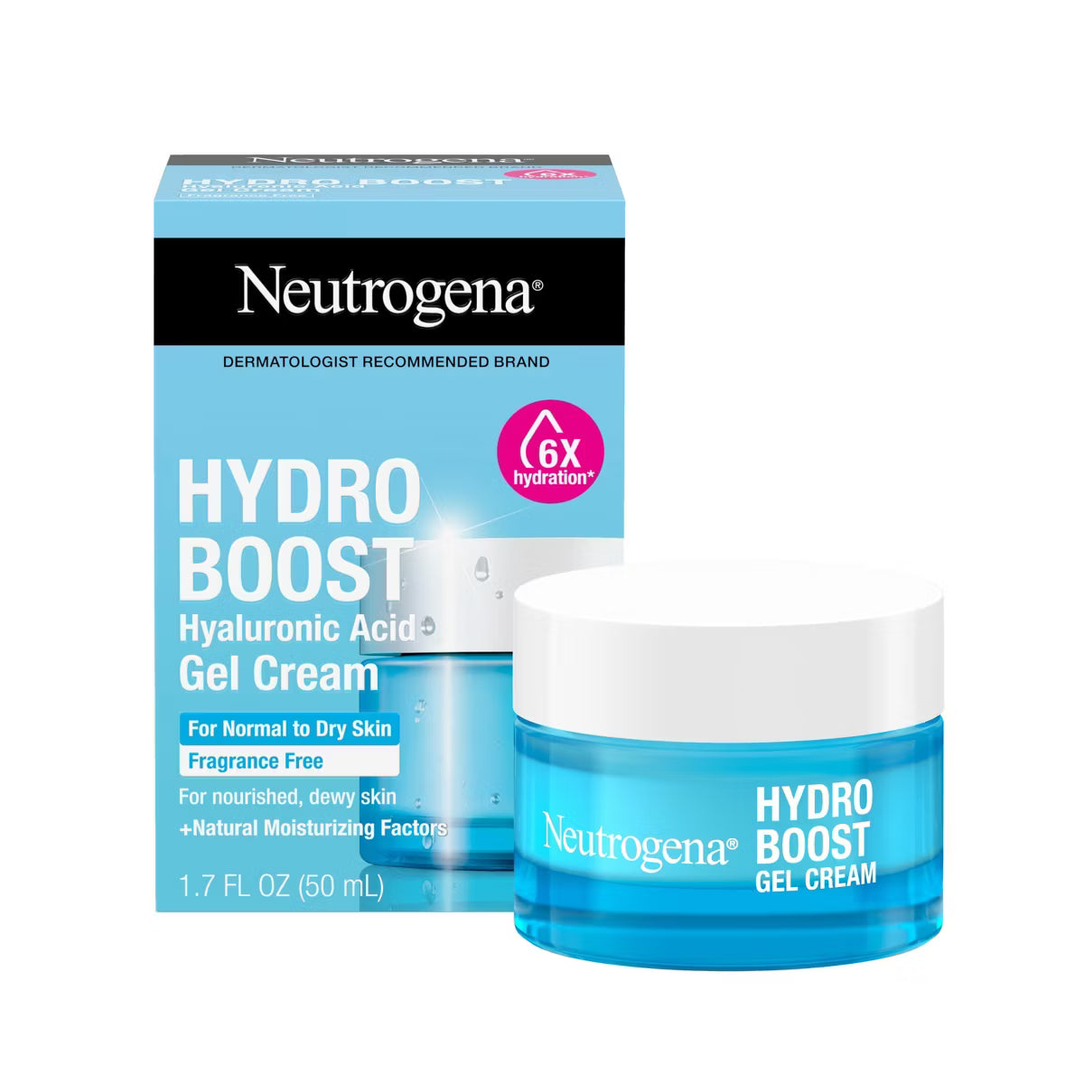 CREMA HYDRO BOOST GEL CREAM 1.7OZ - NEUTROGENA - Adrissa Beauty - Cuidado de la piel