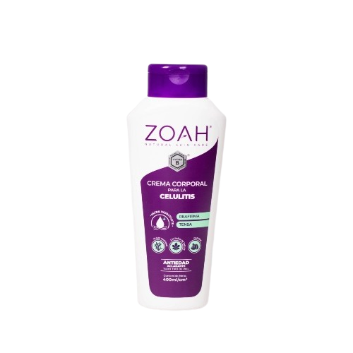 CREMA CORPORAL ANTI CELULITIS 400ML - ZOAH - Adrissa Beauty - Cuidado de la piel