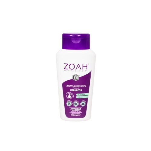 CREMA CORPORAL ANTI CELULITIS 250ML - ZOAH - Adrissa Beauty - Cuidado de la piel