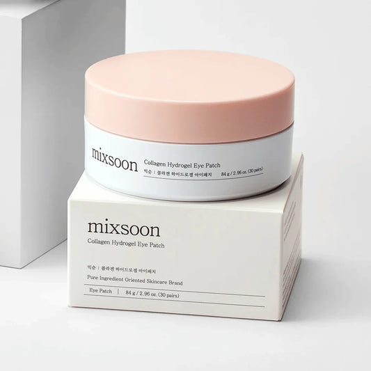 PATCH CONTORNO OJOS COLLAGEN HYDROGEL 30PAR - MIXSOON - Adrissa Beauty - Cuidado de la piel