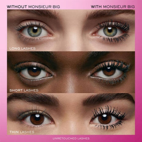 MASCARA MONSIEUR BIG BVOLUMIZING WATERPROOF - LANCOME - Adrissa Beauty - Maquillaje