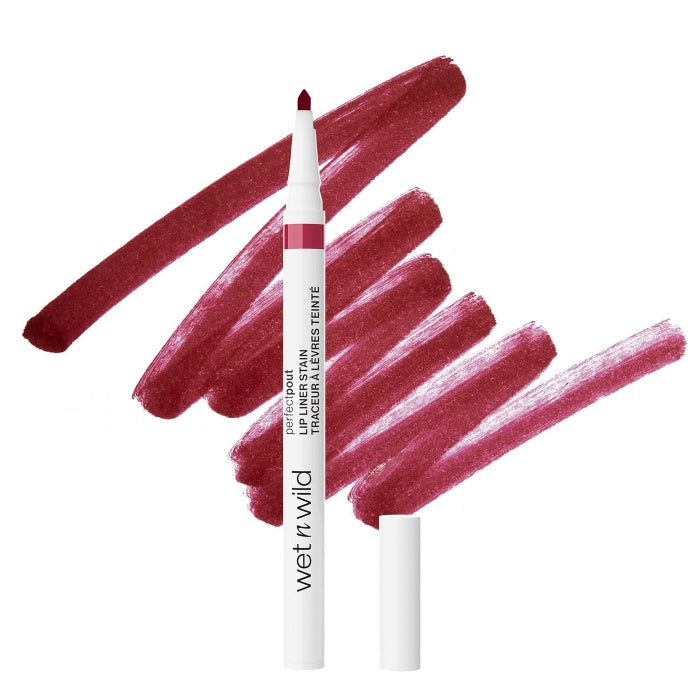 DELINEADOR LABIOS PERFECT POUT SPILLED WINE - WET N WILD - Adrissa Beauty - maquiilaje