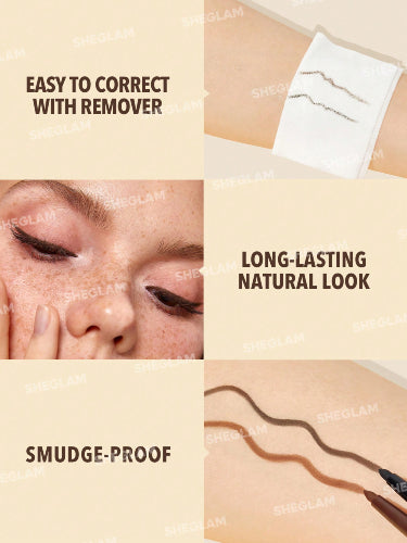 DELINEADOR OJOS ONLINE CREAMY BROWN - SHEGLAM - Adrissa Beauty - Maquillaje
