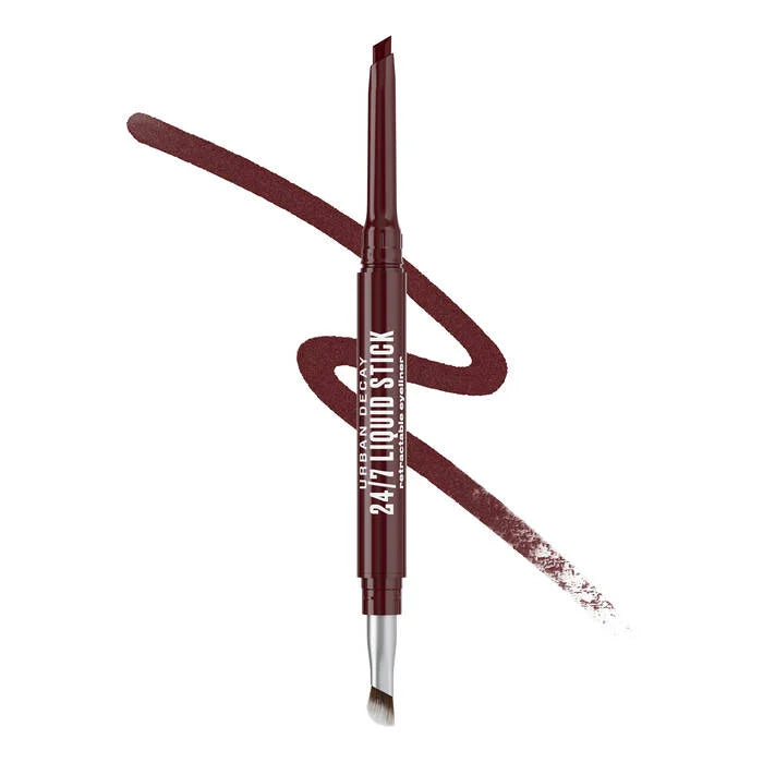 DELINEADOR OJOS 24/7 LIQUID STICK WINE SPILL - URBAN DECAY - Adrissa Beauty - Maquillaje