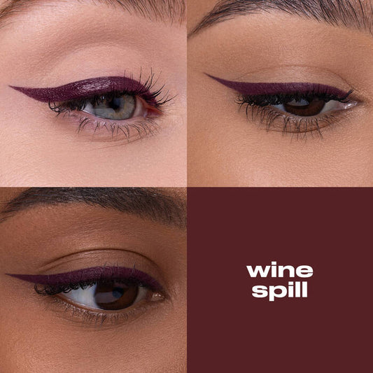 DELINEADOR OJOS 24/7 LIQUID STICK WINE SPILL - URBAN DECAY - Adrissa Beauty - Maquillaje