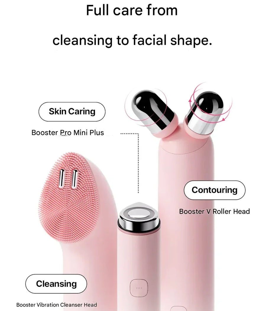 DISPOSITIVO AGE R BOOSTER FACE ROLLER PINK + MINI PLUS