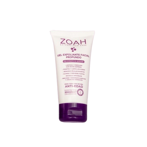 EXFOLIANTE FACIAL PROFUNDO 50ML ANTIEDAD - ZOAH - Adrissa Beauty - Cuidado de la piel