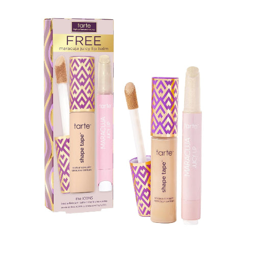 DUO CORRECTOR SHAPE TAPE LIGHT NEUTRAL LIP BALM - TARTE - Adrissa Beauty - Maquillaje