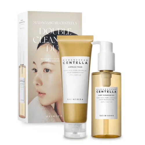 DUO LIMPIADOR MADAGASCAR CENTELLA AMPOULE 125ML - SKIN1004 - Adrissa Beauty - Cuidado de la piel