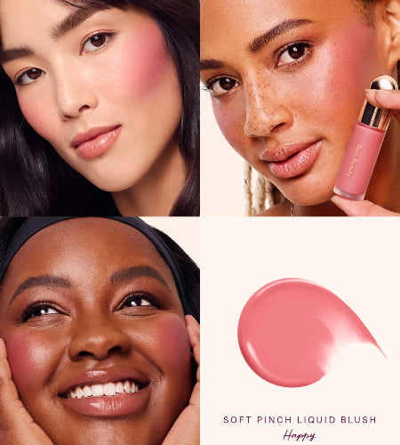 DUO RUBOR DEWY LIQUID HAPPY PERFUME 5ML - RARE BEAUTY - Adrissa Beauty - Maquillaje