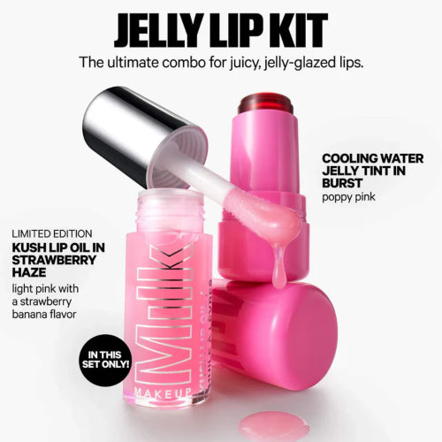 DUO THE JELLY LIP RUBOR LIP + CHEEK STAIN - MILK - Adrissa Beauty - Maquillaje