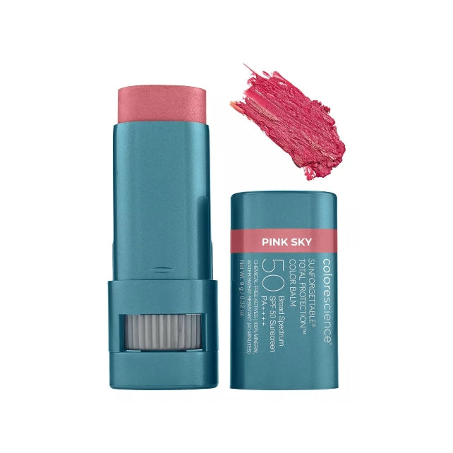 BALSAMO LABIOS MEJILLAS SPF50 PINK SKY - COLORESCIENCE - Adrissa Beauty - Maquillaje