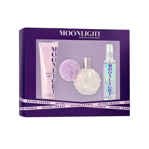 SET MOONLIGHT BODY MIST 100ML 3PZAS D - ARIANA GRANDE - Adrissa Beauty - Perfumes y colonias