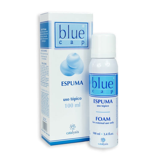 ESPUMA BLUE CAP CALMANTE PIEL PSORIASIS 100ML - CATALYSIS - Adrissa Beauty - Cuidado capilar