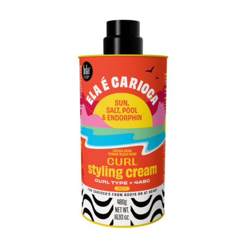 ESTILIZADOR PARA RIZOS ELA E CARIOCA 480GR - LOLA FROM RIO - Adrissa Beauty - Cuidado capilar