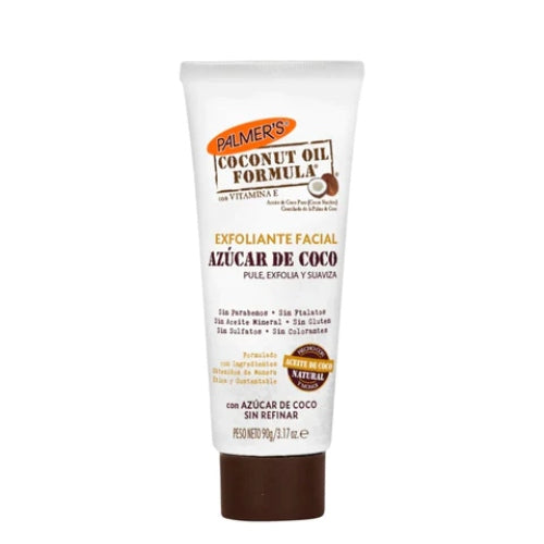 EXFOLIANTE FACIAL COCONUT SUGAR 90GR - PALMERS - Adrissa Beauty - 