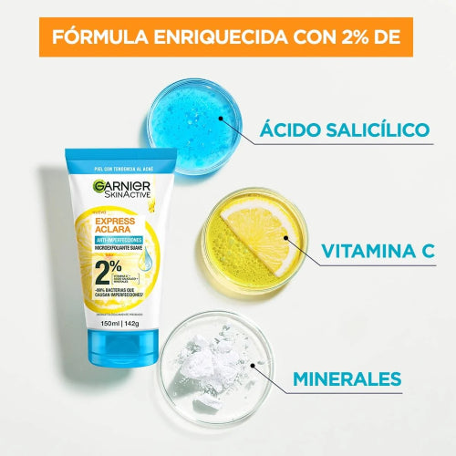 EXFOLIANTE FACIAL MICRO ANTI IMPERFECCIONES 150ML