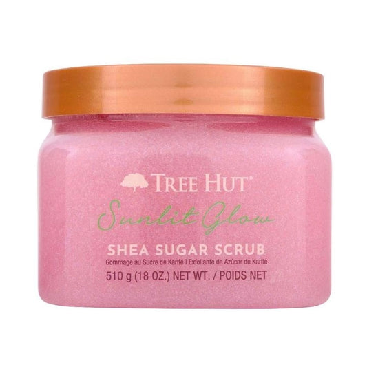 EXFOLIANTE SHEA SUGAR SUNLIT GLOW 510GR - TREE HUT - Adrissa Beauty - Cuidado de la piel