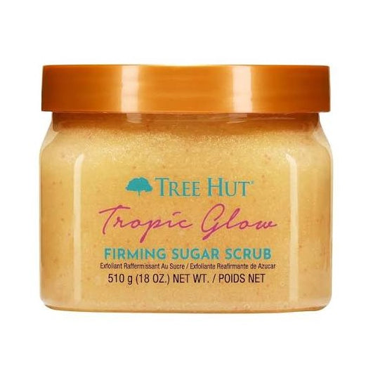EXFOLIANTE SHEA SUGAR TROPIC GLOW 510GR - TREE HUT - Adrissa Beauty - Cuidado de la piel