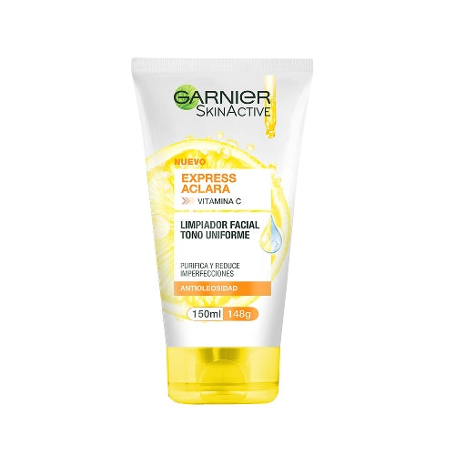 LIMPIADOR FACIAL VITAMINA C 150ML - GARNIER - Adrissa Beauty - Cuidado de la piel