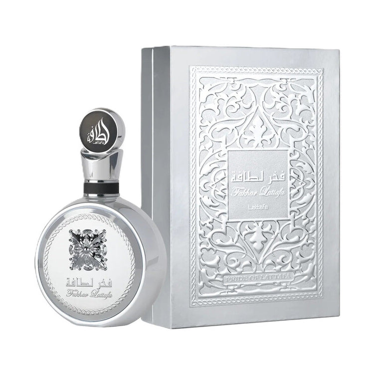 FAKHAR PRIDE OF LATTAFA PLATIN 100ML EDP C - LATTAFA - Adrissa Beauty - Perfumes y colonias