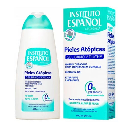 GEL DE BAÑO PIELES ATOPICAS 500ML - INSTITUTO ESPA�OL - Adrissa Beauty - Cuidado de la piel