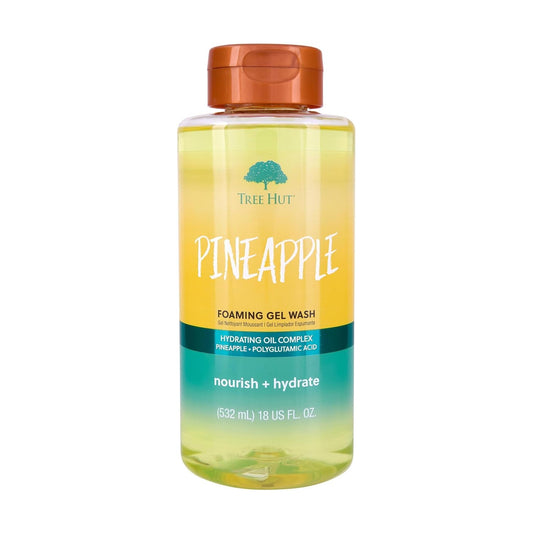 GEL DE BAÑO PINEAPPLE 532ML - TREE HUT - Adrissa Beauty - Cuidado de la piel