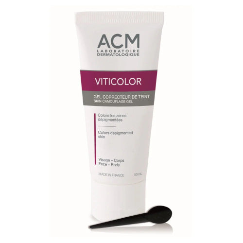 GEL DESPIGMENTANTE VITICOLOR ROSTRO Y CUERPO 50ML - ACM - Adrissa Beauty - Cuidado de la piel
