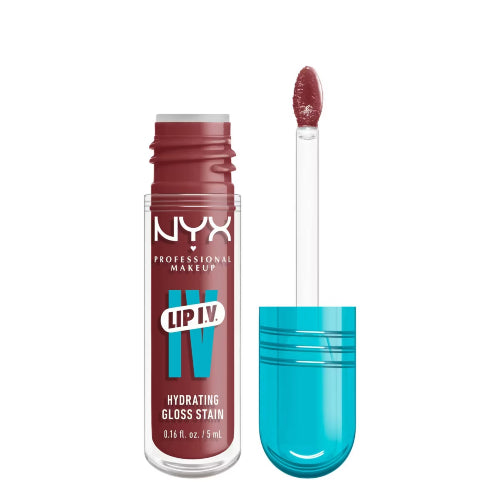 GLOSS SERUM HYDRATING LIP IV 02 HYDRA HONEY - NYX - Adrissa Beauty - Maquillaje