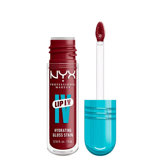 GLOSS SERUM HYDRATING LIP IV 13 CRANBERRY SPLASH - NYX - Adrissa Beauty - Maquillaje