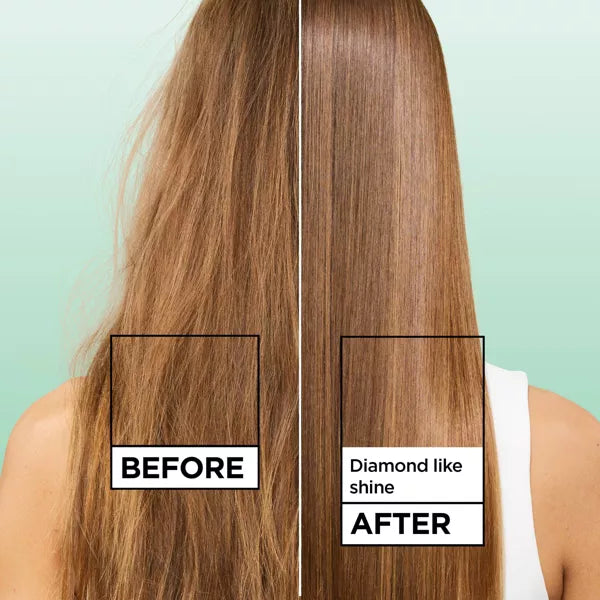 PROTECTOR TERMICO DIAMOND SLEEK ANTI FRIZZ 137ML - GARNIER - Adrissa Beauty - Cuidado capilar