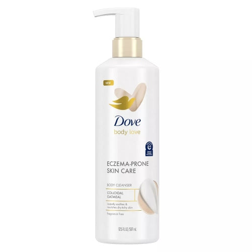 LIMPIADOR CORPORAL ECZEMA PRONE OATMEAL 517ML - DOVE - Adrissa Beauty - Cuidado de la piel