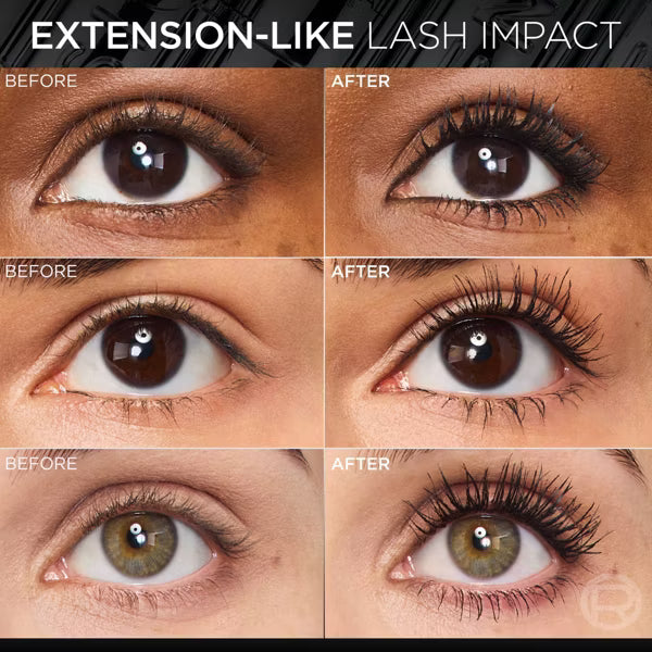 MASCARA TELESCOPIC EXTENSIONIST 996 TRUE BROWN - LOREAL - Adrissa Beauty - Maquillaje