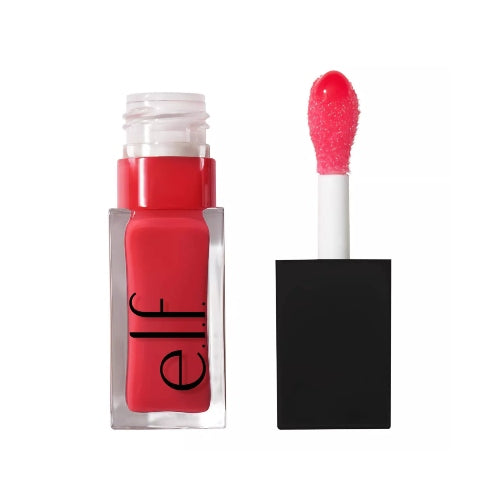 LIP OIL GLOW REVIVER RED DELICIOUS - ELF - Adrissa Beauty - Maquillaje