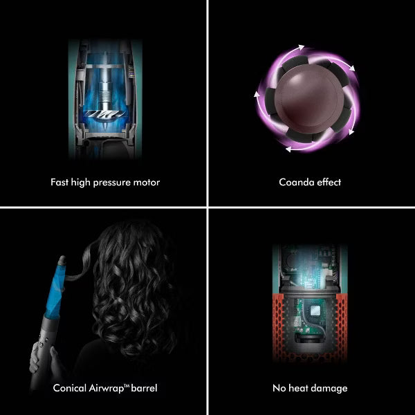 DYSON AIRWRAP ID MULTI STYLER AND DRYER AMBER SILK 6PZAS - DYSON - Adrissa Beauty - Electrónica