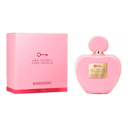 HER SECRET PINK ABSOLU 80ML D - ANTONIO BANDERAS - Adrissa Beauty - Perfumes y colonias