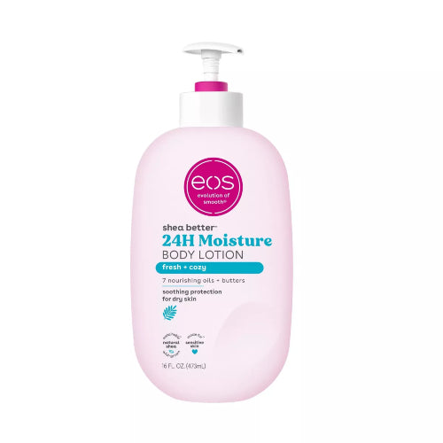 HIDRATANTE SHEA BETTER 24H FRESH COZY 473ML - EOS - Adrissa Beauty - Cuidado de la piel