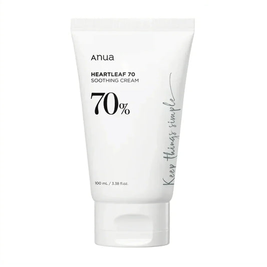 CREMA HIDRATANTE HEARTLEAF 70 100ML - ANUA - Adrissa Beauty - Cuidado de la piel