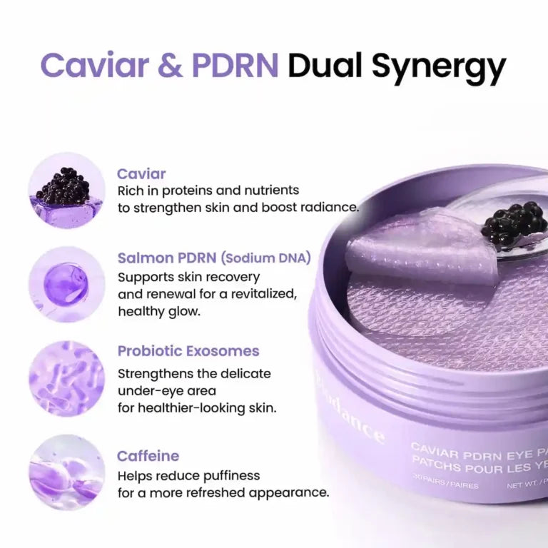 PARCHES OJOS CAVIAR PDRN 60UNDS - BIODANCE - Adrissa Beauty - Cuidado de la piel