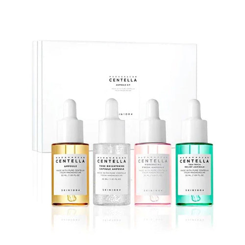 KIT MADAGASCAR CENTELLA AMPOULE 30ML 4PZAS - SKIN1004 - Adrissa Beauty - Cuidado de la piel