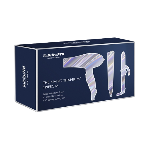 KIT BABYLISS 3PZAS SECADOR-PLANCHA-RIZADORA - BABYLISS - Adrissa Beauty - 