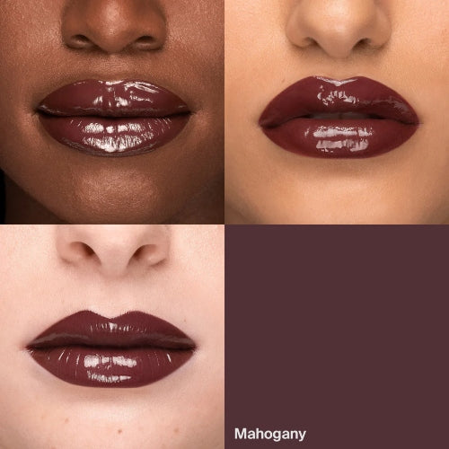 LABIAL ATOMIC SHAKE LIP LACQUER MAHOGANY - HAUS LABS - Adrissa Beauty - Maquillaje