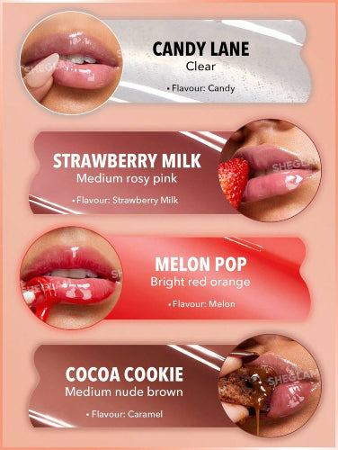 LABIAL CRYSTAL GLAZE LIP CARE COCOA COOKIE