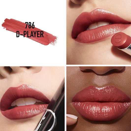 LABIAL DIOR ADDICT SHINE LIPSTICK 786 D PLAYER - DIOR - Adrissa Beauty - Maquillaje