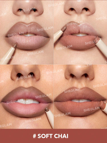 LABIAL DUO SOFT CHAI - SHEGLAM - Adrissa Beauty - Maquillaje