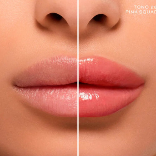 LABIAL IDOLE SQUALANE 12 BUTTERGLOW 28 PINK SQUAD - LANCOME - Adrissa Beauty - Maquillaje